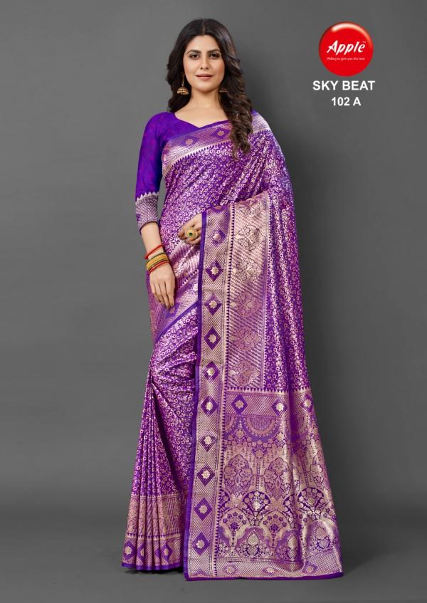 Apple Sky Beat 102 Festival Wear Silk Saree Collection